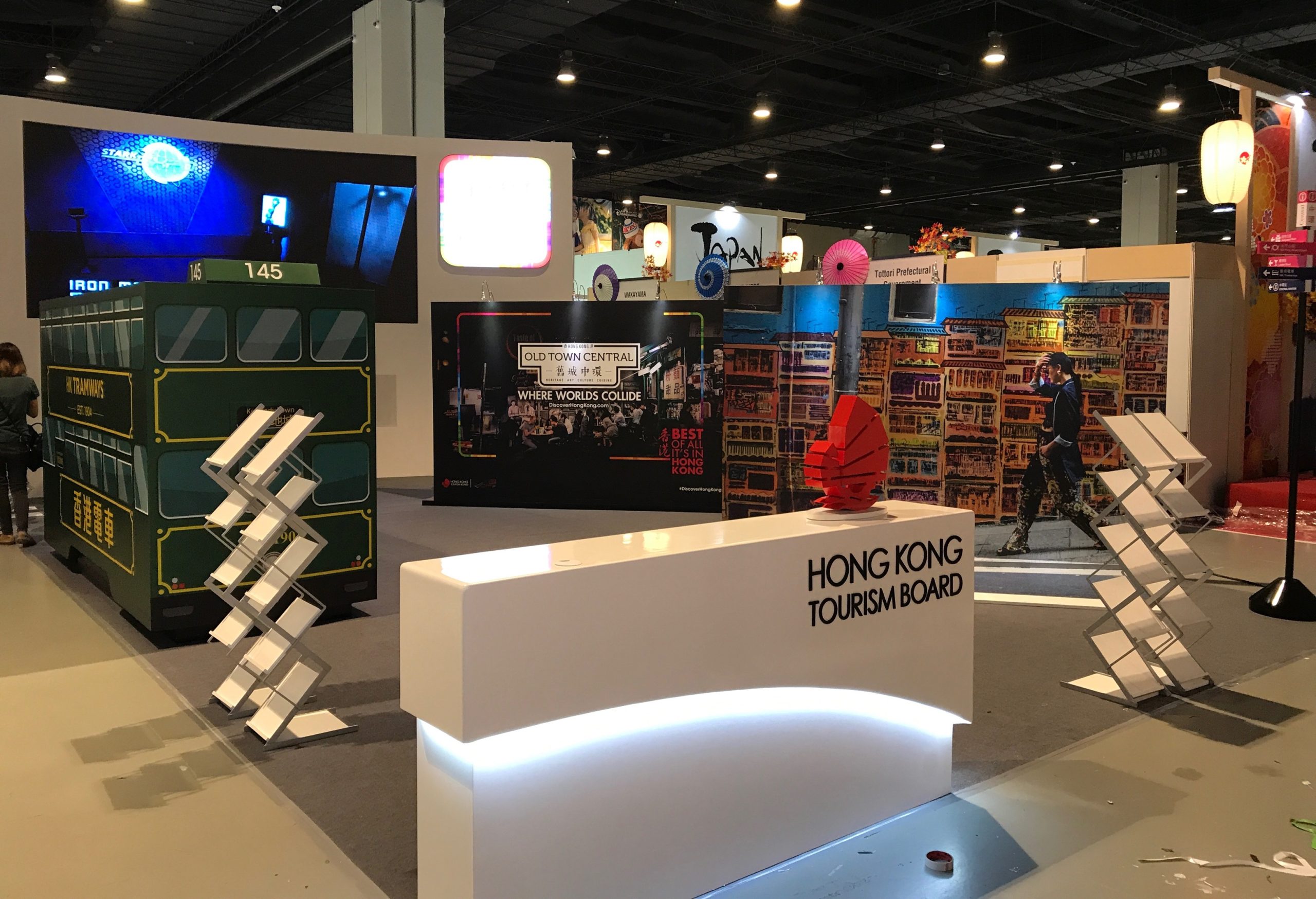 Hong Kong Tourism Board Travel Tour Expo Booth 2017