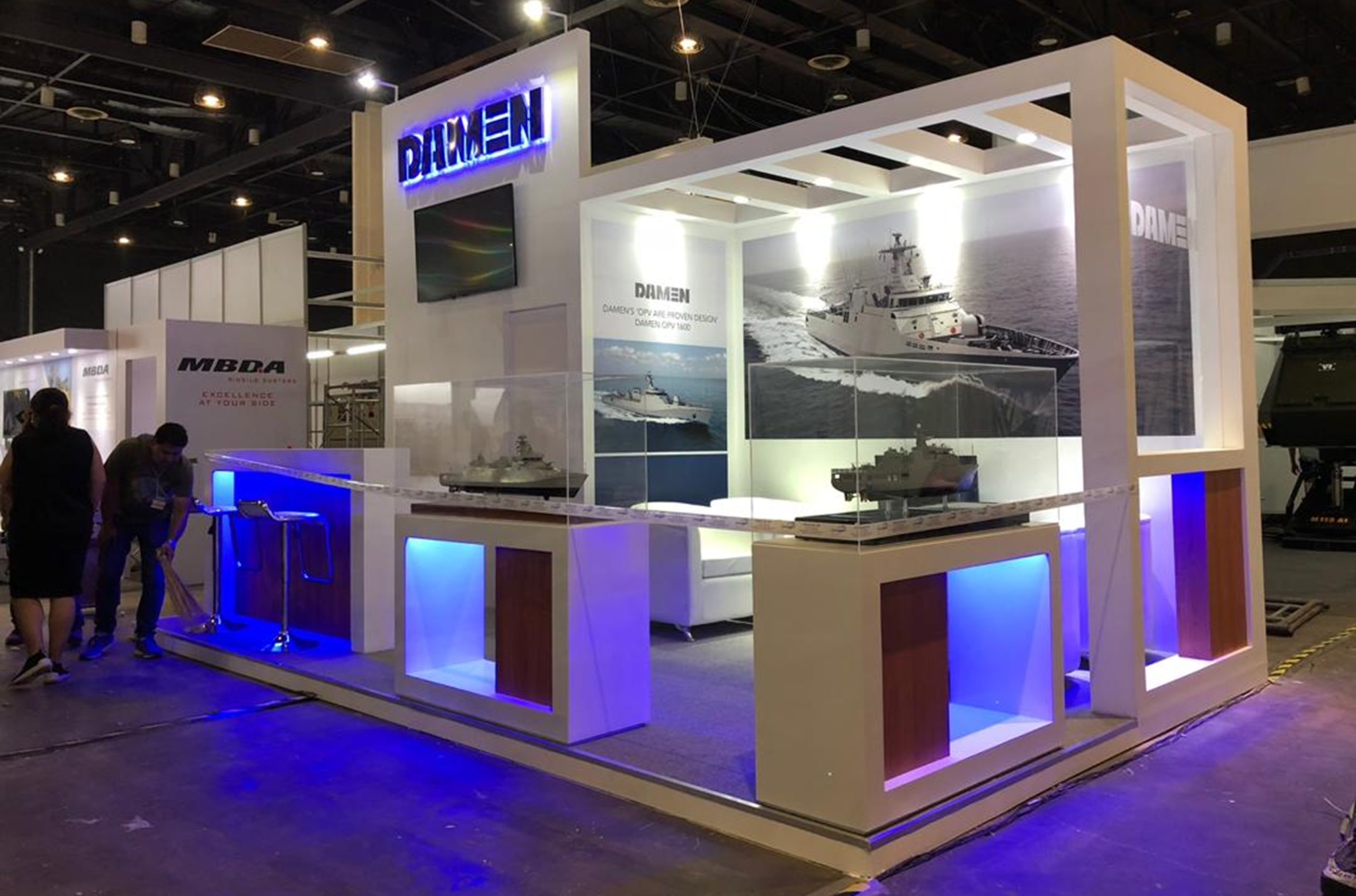 Damen Adas Booth 2018