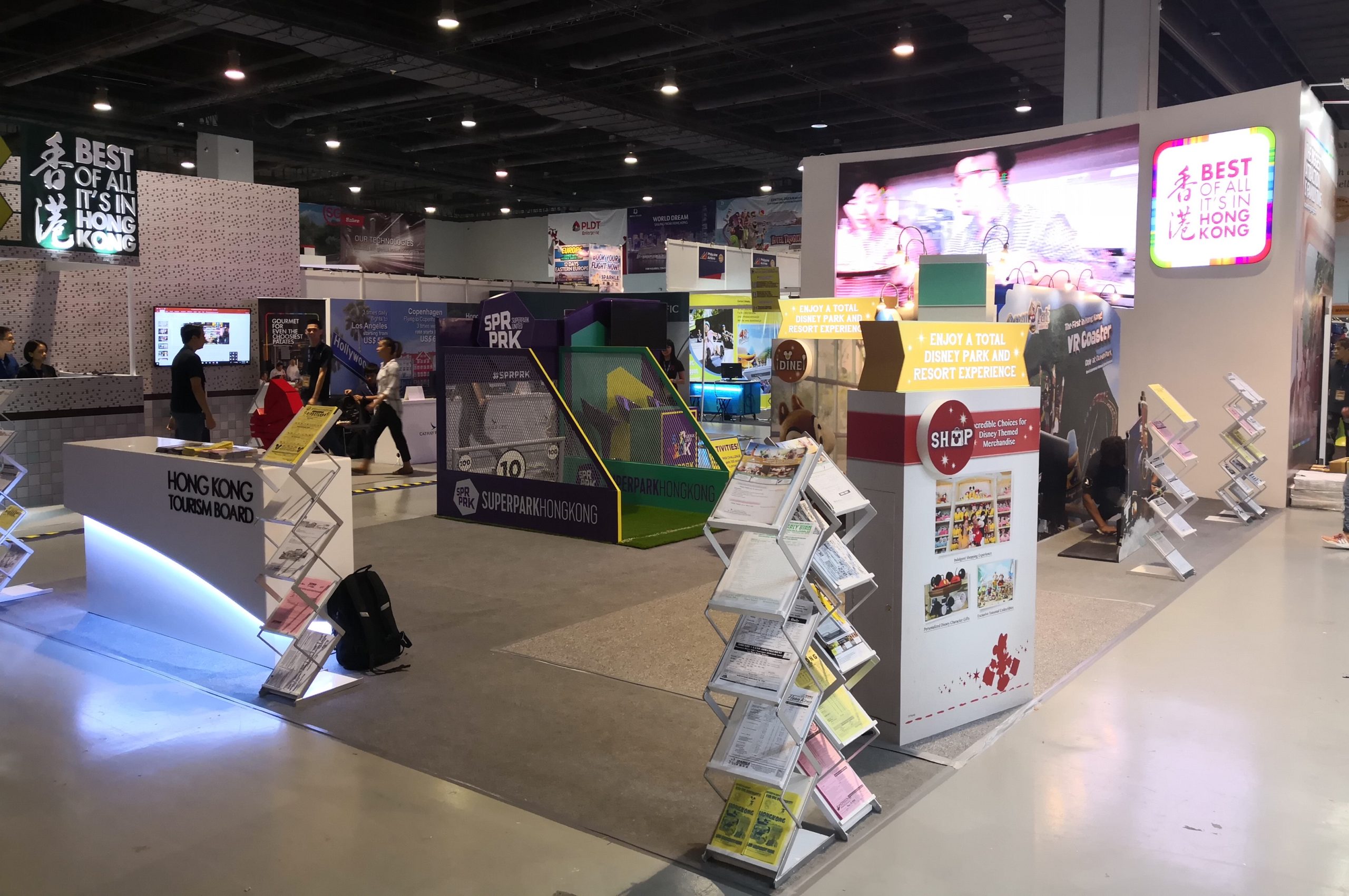 Hong Kong Tourism Board Travel Madness Expo Booth 2018