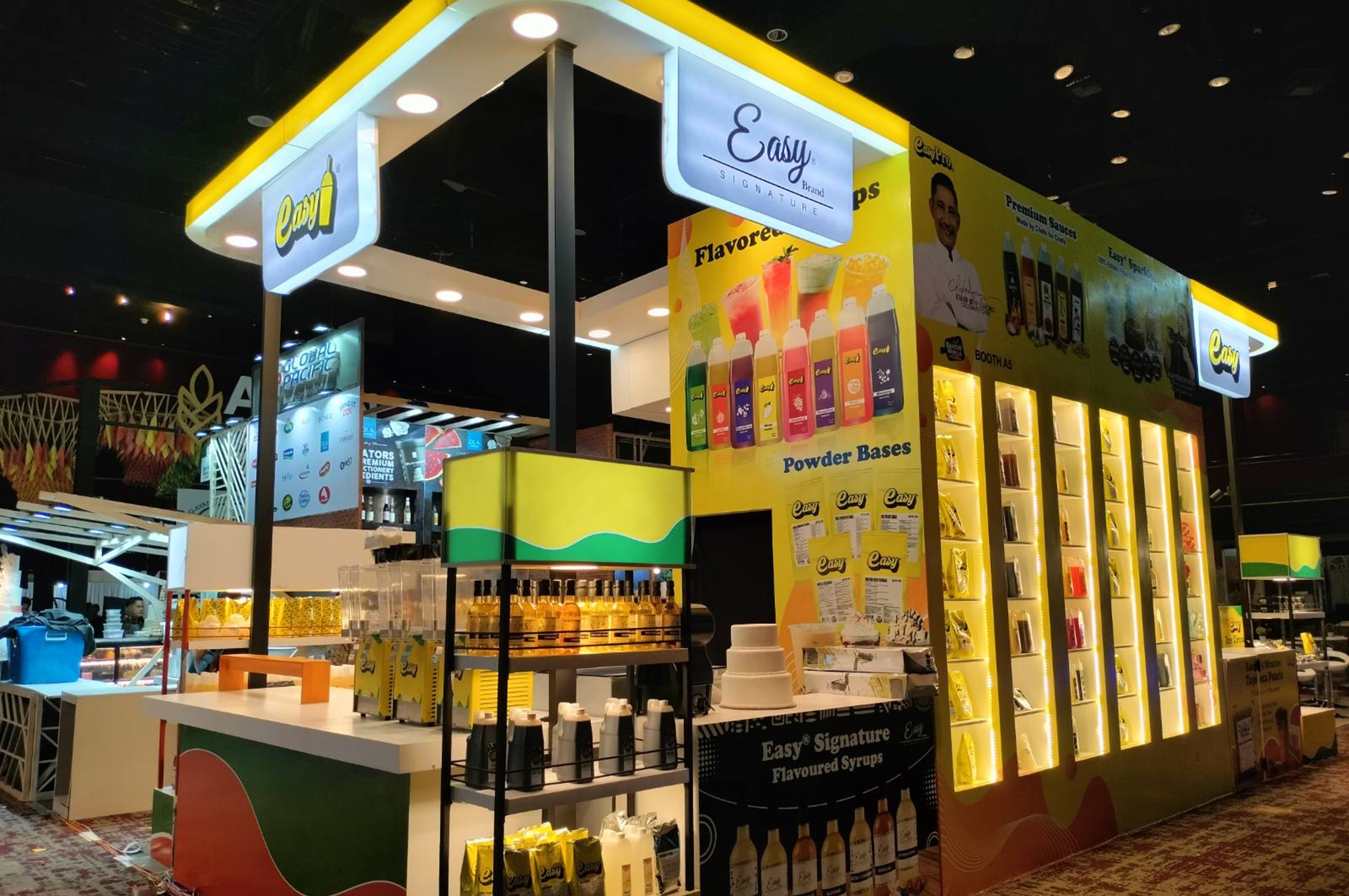 Top chef's Food Supplies Inc Bakery World Booth 2023
