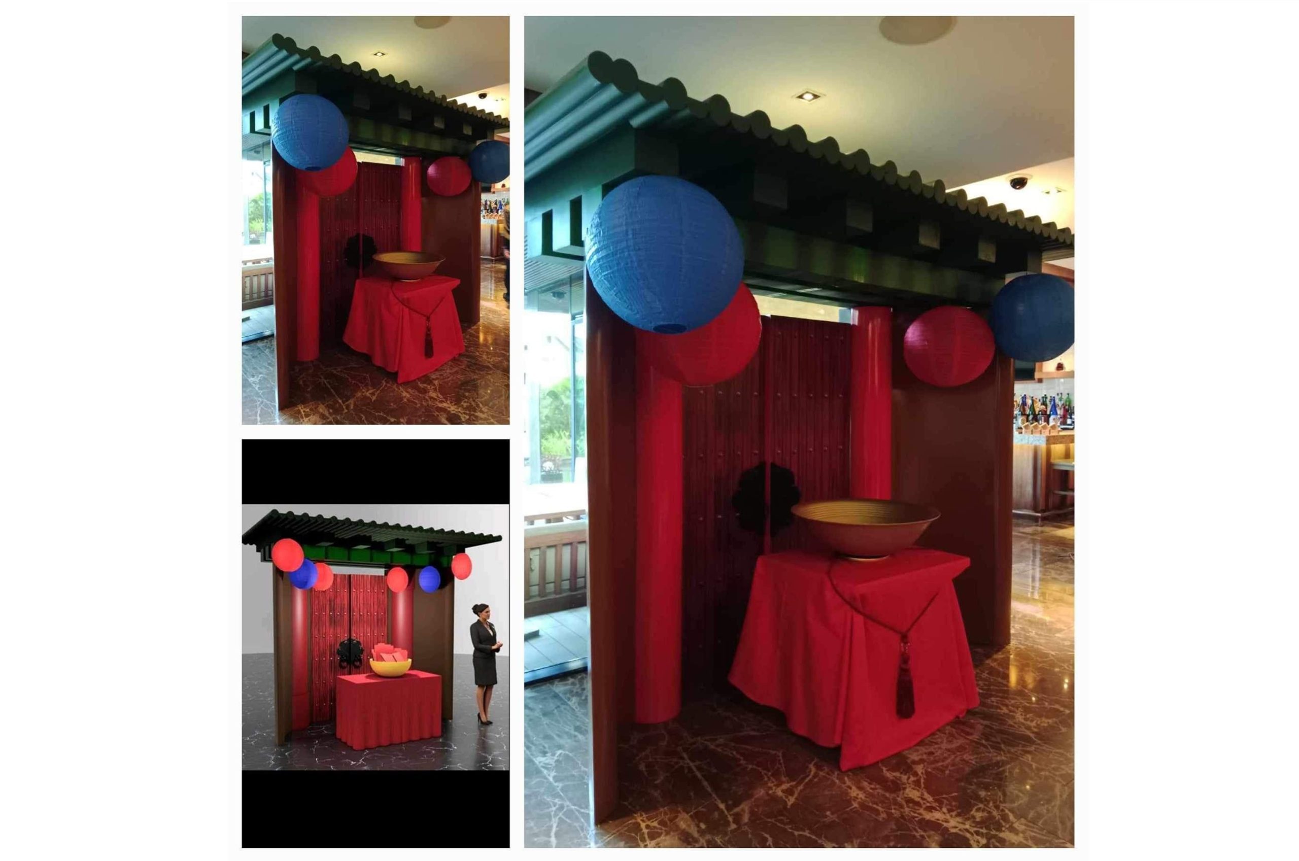 City Of Dreams Korean Prosperity Centerpiece