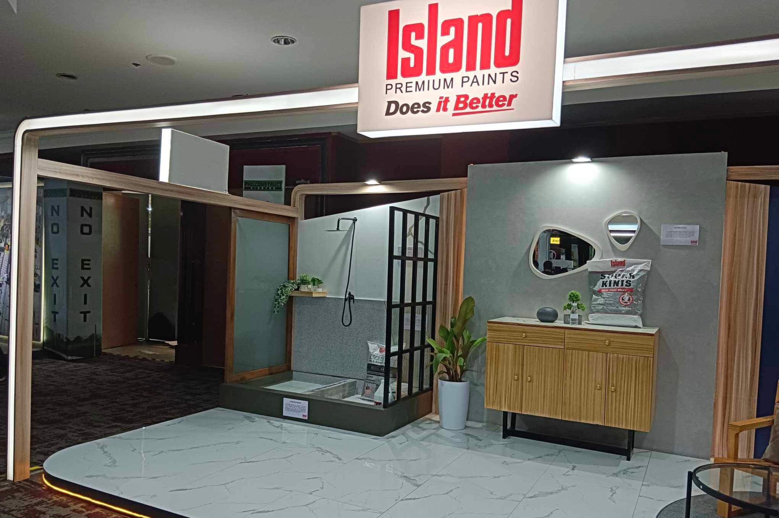 Island Premium Paints Booth - Philconstruct Visayas