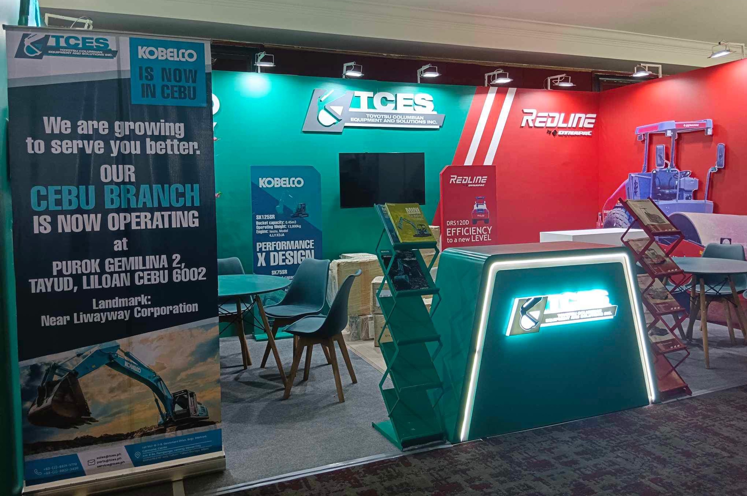 TCES - Kobelco Booth Philconstruct Visayas