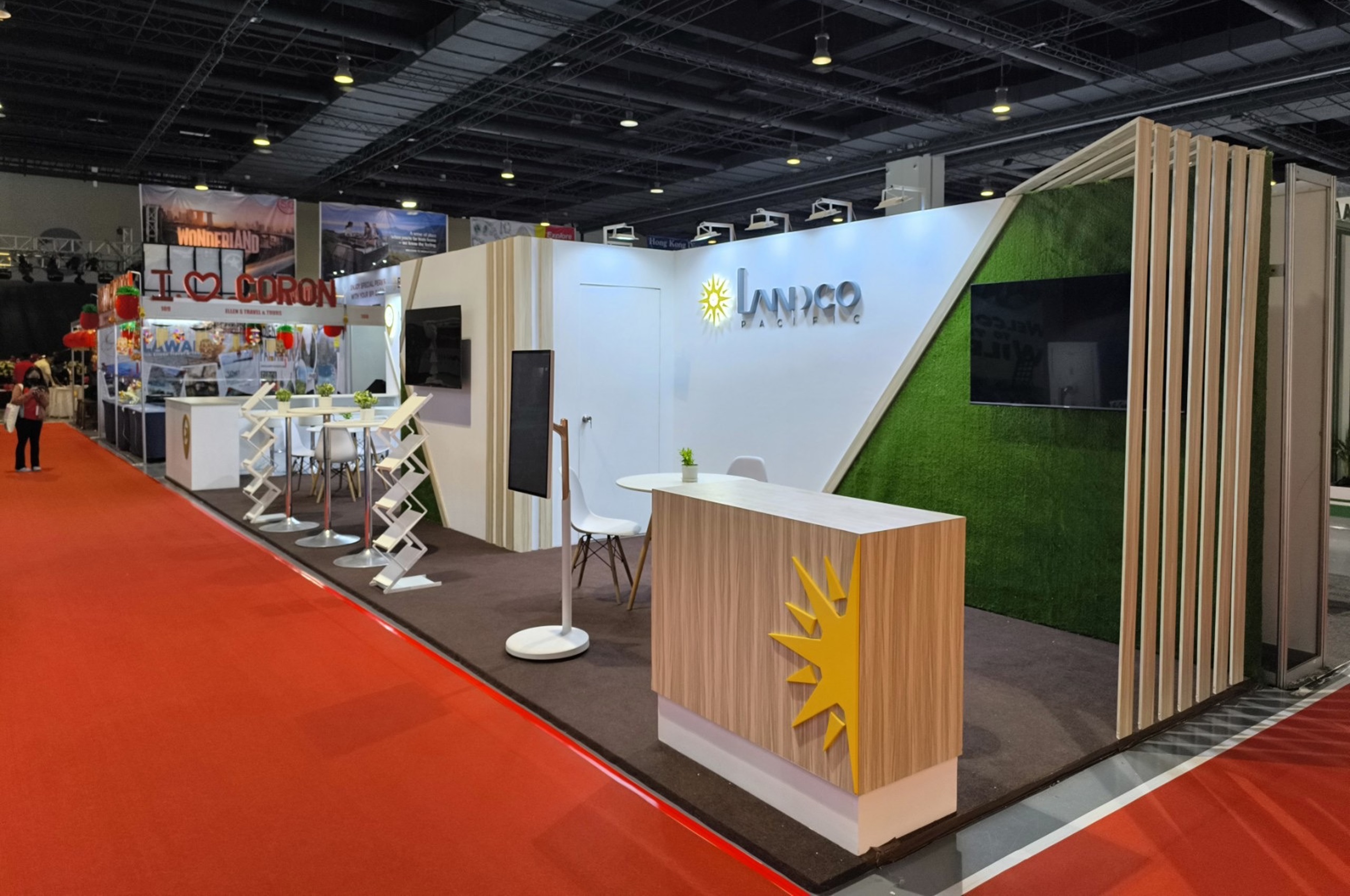 Milennial Resort Corporation & Landco Booth - Travel Madness Expo