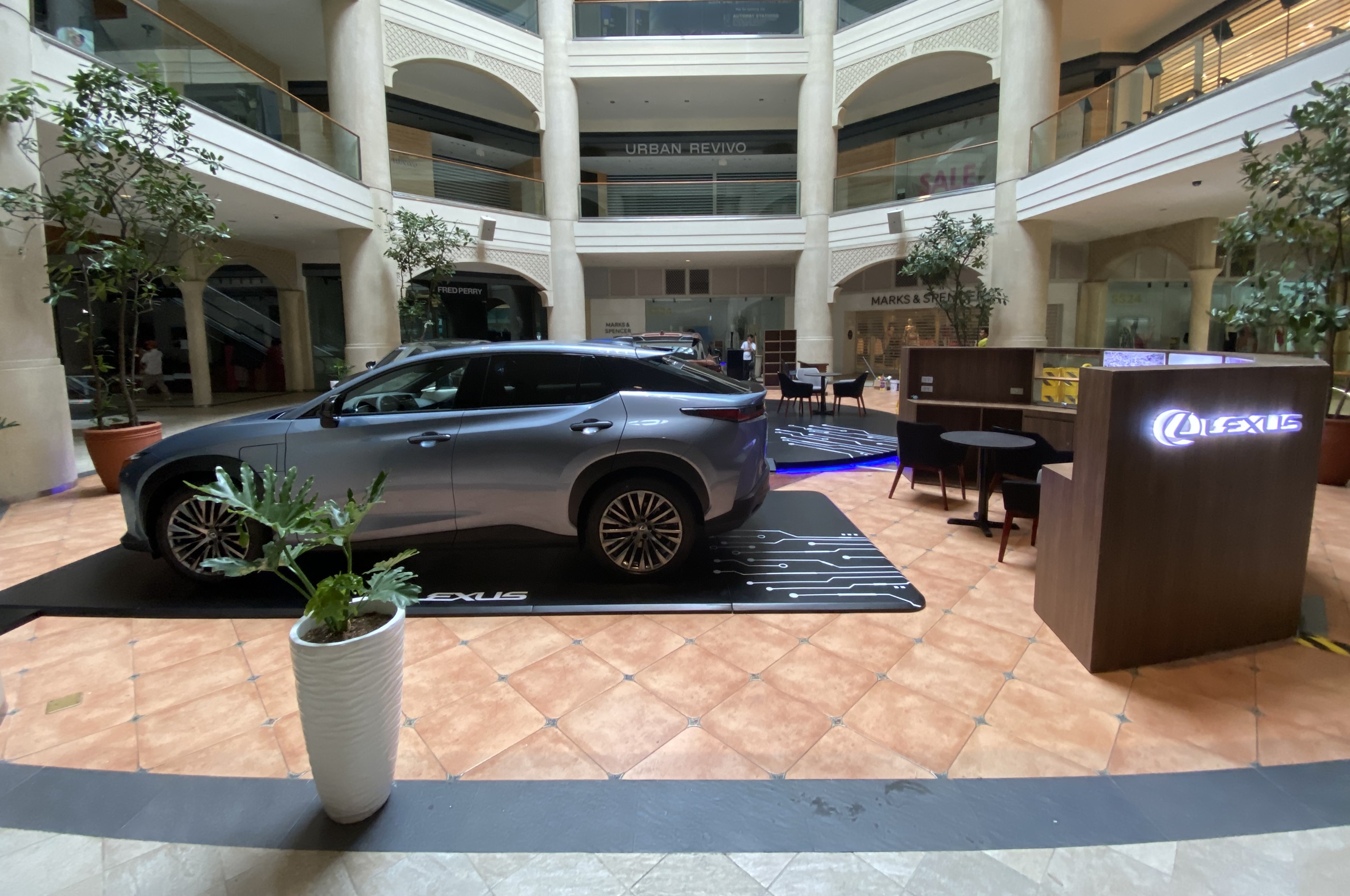 Lexus Car Display - Powerplant Mall
