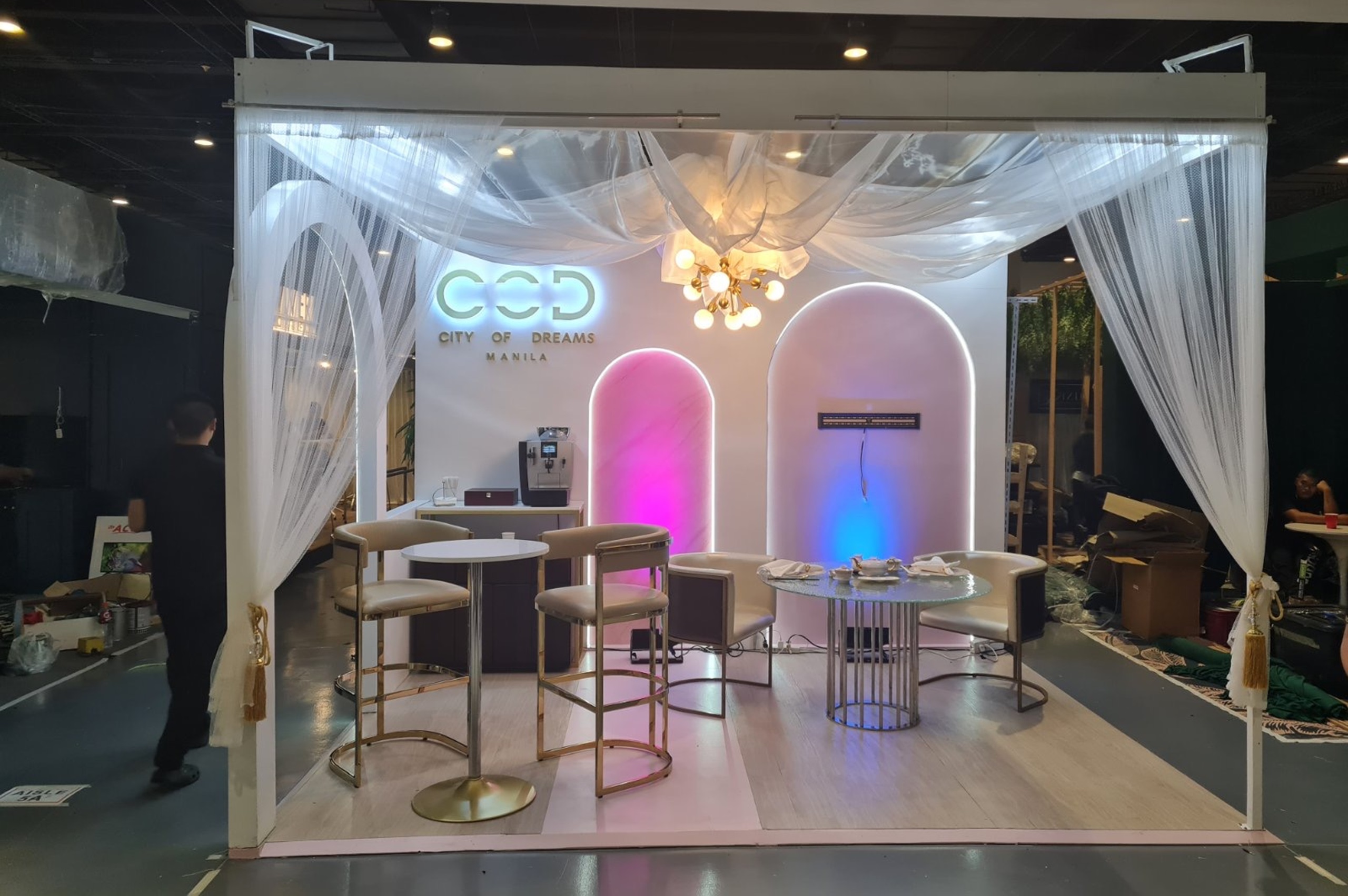 City Of Dreams Bridal Fair Booth