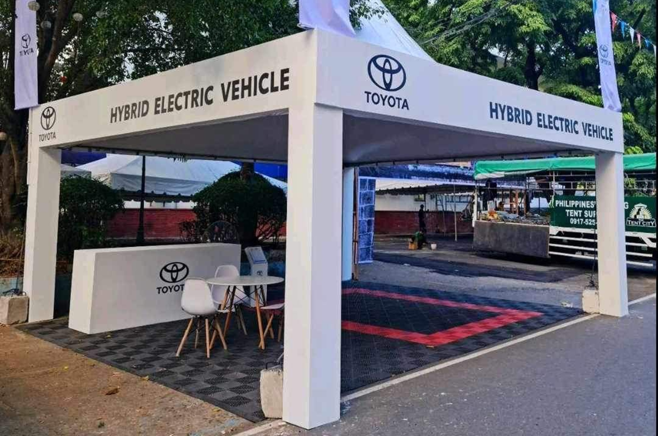Toyota Motor Philippine LTO Car Show Display