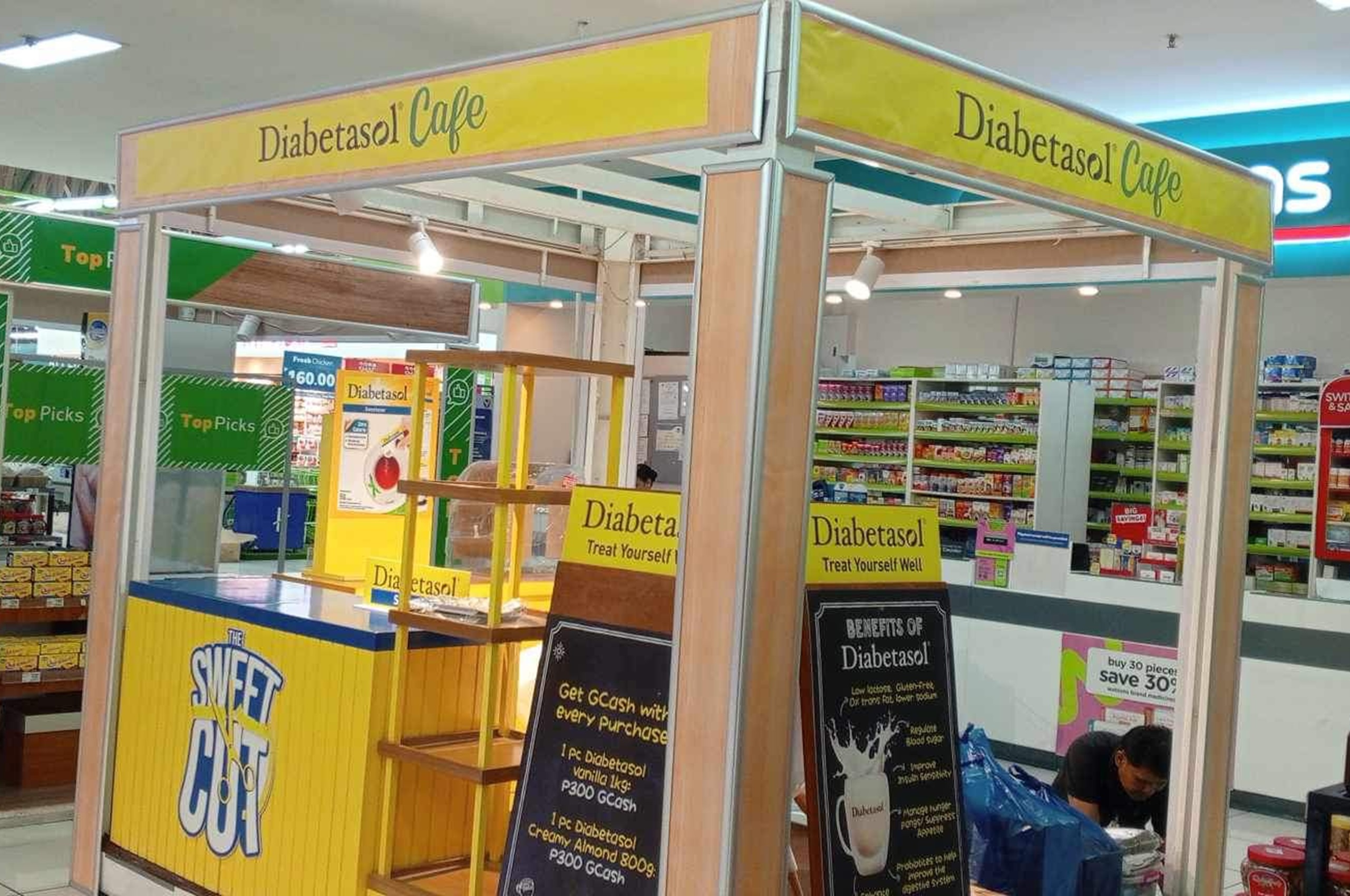 Diabetasol Clark, Fairview, Molino, Bicutan, MOA Displays