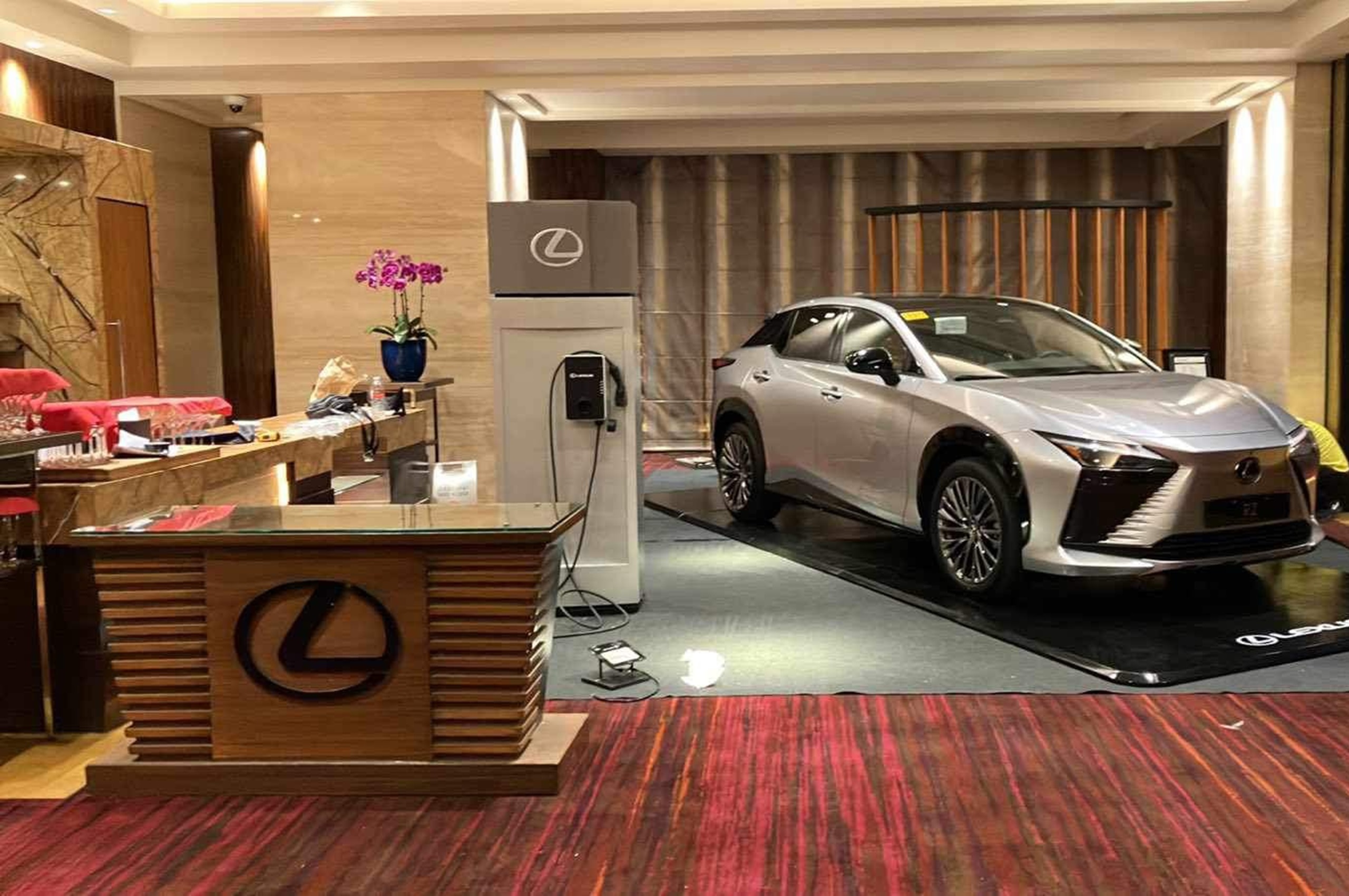 Lexus Car Display - Grand Hyatt BGC