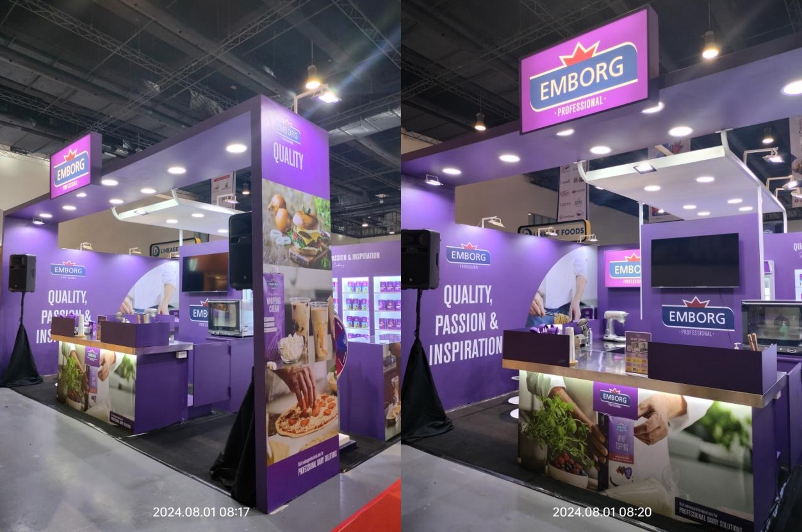 Emborg Booth - World Food Expo Manila